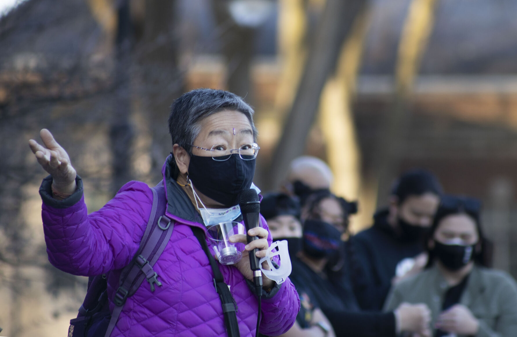 Honoring Atlanta Victims Vigil, Shih-In Ma